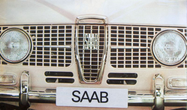 Saab Modelprogram 1964 Carbrochure (6605)